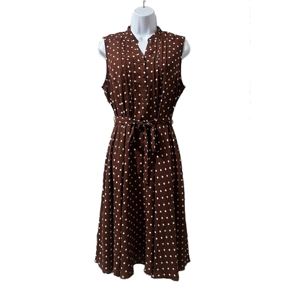 NWOT Nanette Lepore Dot Print Dress, Size 10